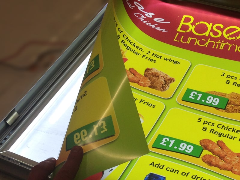 Backlit Film Material